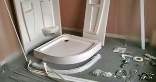 Установка душевой кабины Подольск, цена от 3001 руб.